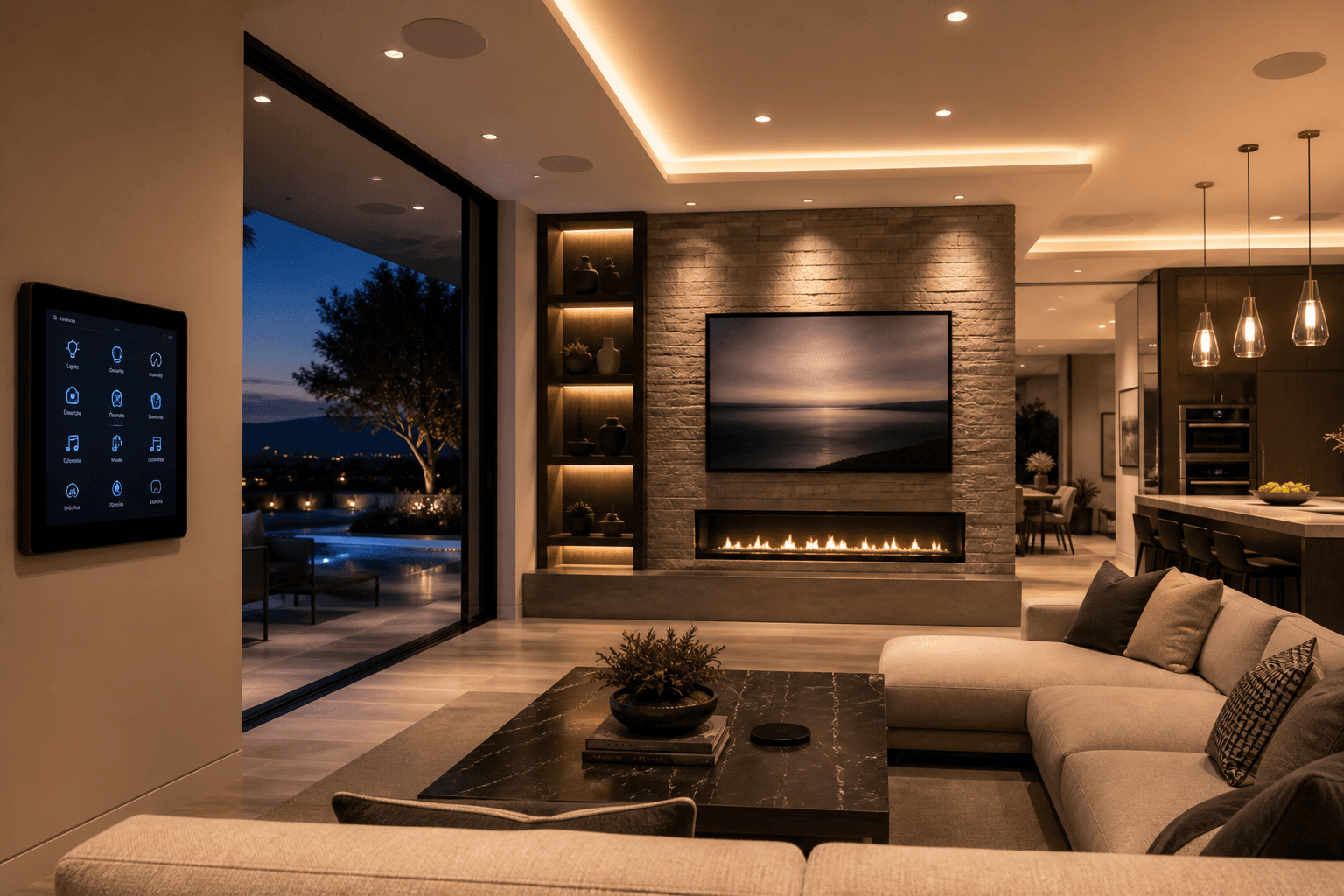 Luxury Smart Home — representative system example