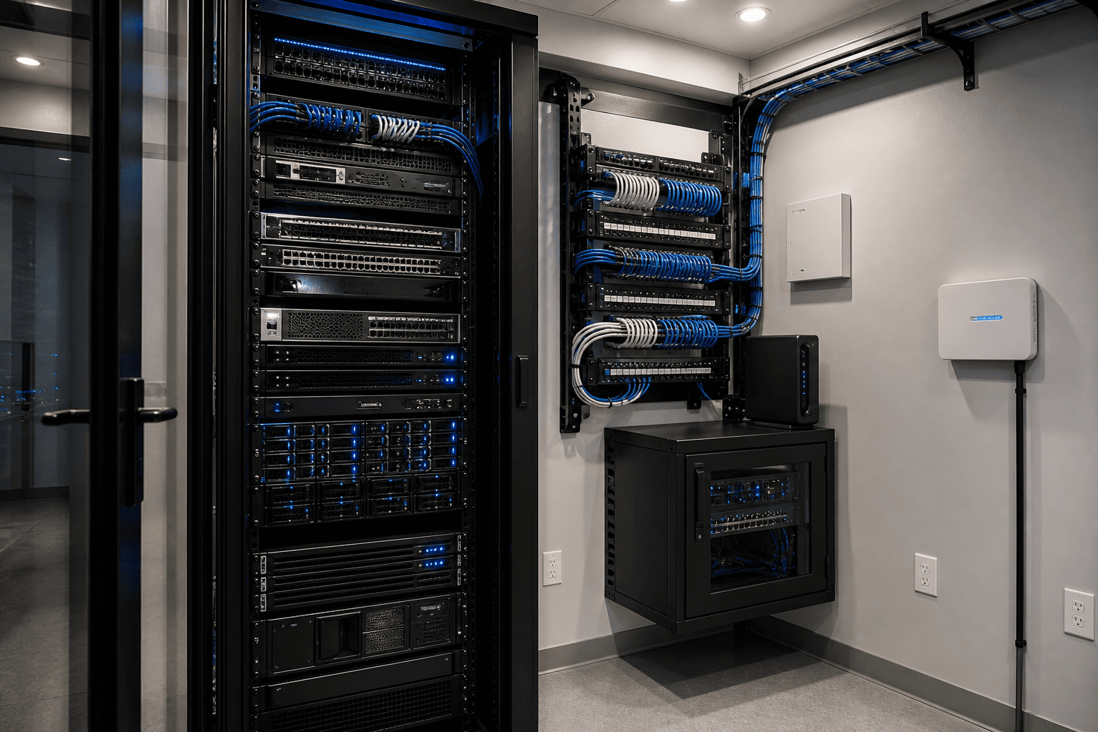 Networking & Server Solutions installation example